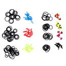 50 Pieces Plastic Fishing Rod Easy Hook Keeper Holder Rod Clip Hanging Baits can be Installed and Removed Very Easily