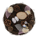 Handmade Romantic Bird Nest Wedding Ring Bearer Pine Cone Wedding Supplies