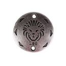 20Pcs Jewelry DIY Accessories Twelve Constellations Leo Round Pendants