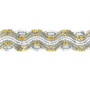 5 Yards 5.8cm Vintage Crochet Lace Edge Trim Stretch Ribbon DIY Wedding Bridal Applique Sewing Craft