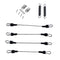 1/10 Scale RC Rock Crawler Steel Rope for Axial SCX10 RC4WD Front Body Shell