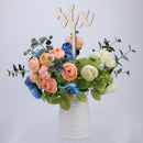 Set of 10 Wooden Table Numbers on Tall Sticks for Wedding Birthday Party