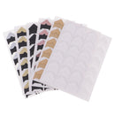 6 Sheets Kraft paper Photo Mounting Sticker Corner Stickers For Scrapbooking Album Photo Corners Scrapbooks Memory Books Separate Piece 2x2cm Total 144 Pieces