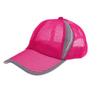 Men Women Summer Outdoor Adjustable Sport Runners Tennis Players Golfers Baseball Mesh Hat Running Visor Cap Rose