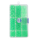 Set of Multi Size Round Glow Rig Beads Sea Fishing Lure Floating Tackles Ideal for Rig Making or Lure Fishing