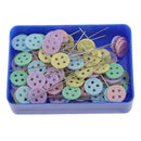 85 Pieces Patchwork Pins Head Pins Quilting Sewing Crafts 4.6x1.1cm