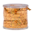 Holographic Tinsel Line Tape Fly Tying Tinsel Flash Tape Fantasy Orange 183m