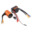 Waterproof 3650 4300KV Brushless Motor + 60A ESC Set for 1/10 RC Car Truck Accessories