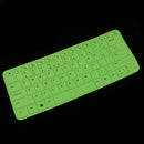Ultra Thin Durable Keyboard Cover Silicone Skin for Dell V5460 Computer Green