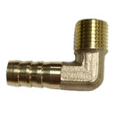 1/4" BSP 10mm Elbow Male Barb Hose Tail Fitting Fuel Air Gas Water Hose Oil