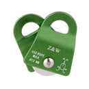 20KN 12mm Rope Pulley for Climbing - Green