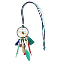 Fashion Lady Vintage Tassel Feather Necklace Long Pendant Jewelry For Women