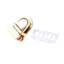Metal Hardware Turn Lock Clasp Closure Clasp Snap Tone Purse Bag Accessories