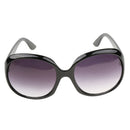 Fashion Retro Women Black Sunglasses Oversized Shades Beach Eyewear UV400