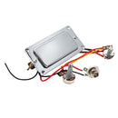 Prewired Guitar Double Coil Pickup Harness with Volume Tone Pots for Electric Guitar Replacement