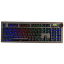 Ajazz 104 Keys LED Backlight Keyboard Wired USB Illuminated Ergonomic Gaming
