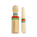 Wooden Tone Block with Mallet for Kids Percussion Musical Instrument Toy