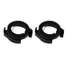 2pcs Plastic H7 LED Headlight Bulb Adapter Holder Base For 2017 Ford Kuga VW Magotan