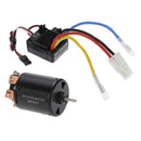 RC 1/10 Car Brushed Motor 540 55T & 60A ESC Combo for Remote Control HPI Traxxas Accessory
