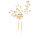 Delicate Wedding Sparking Crystal Pearls Hairpins Lady Hair Accessories