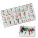 Pack of 96pcs Colorful Assortment Dry Fly Bass Salmon Trout Fishing Flies