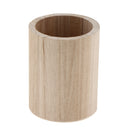 1 Pieces Wooden Desktop Pen Container Pencil Holder for Kids Painting DIY Crafts