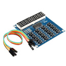 Digital TM1638 8 Bits LED Keyboard Scan And Display Module Digital Tube