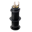 Guitar Cylinder Flush Mount Output Jack Low Pin Straight Socket for Guitar