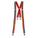 Men Women Elastic Belt Adjustable Y-Back Suspenders For Dress Trousers Jeans Shorts Pants 43.3"