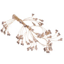 Golden Bridal Side Hair Clips Rhinestone Hair Pins Wedding Hair Jewelry Gift