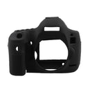 Protective Silicone Shockproof Case Cover for Canon 5D3 5DS 5DSR DSLR Camera Black
