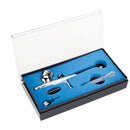 Set Of Fully Adjustable Spray Pattern Airbrush + Eye Dropper + Nozzle Wrench Art Craft Supplies 0.2mm