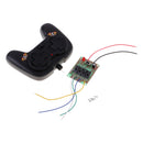 2.4G Remote Controller Receiver Kit Kids Toys RC Car Parts Accessories for Model Making Black