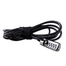 Creative Design 4 Digit Combination Suitcase Luggage Laptop Metal Code Password Wire Lock