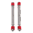 2Pcs 108-138mm CVD Drive Shafts for 1/10 RC D90 Truck Buggy Vehicle Models
