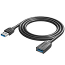 USB 3.0 A Male to A Female Extension Extender Cable 5Gbps for Laptop PC 0.5m