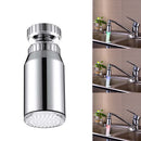 Temperature Sensor 3-Colors Changing Glow LED Light Water Faucet Tap for Kitchen Home