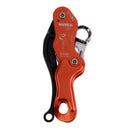Orange Self Braking Double Stop Descender Rock Climbing Caving Abseiling Rappelling Rescue Rope Access Belay Device - CE Certification