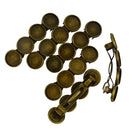 6 Antique Bronze Bobby Pins Cabochon Hair Clip Blank Setting Base Jewelry