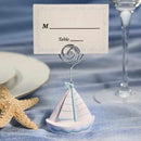 Cartoon Sailing Ship Place Card Holder Wedding Reception Party Table Decor