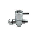 Home Bathroom 3 ways T-adapter Valve Diverter for Handheld Shower Head Bidet G3/8'' G1/2