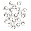 20 Pieces Tibetan Silver Chandelier Earring 11 Loops Ring fit Pendant DIY Finding Jewelry Making