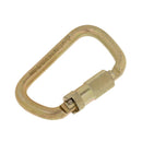 45KN Auto Locking Galvanized Alloy Steel D Ring Carabiner Outdoor Rock Climbing Caving Rappelling Rescue Mountaineering Gear Hook