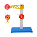 Exploring Physical Pulley Mechanics - DIY Pulley Device Assemby Kits Physics Teaching Aids Kids Learning Toy
