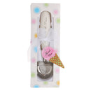 Novelty 6cm Ice Cream Spoon Stainless Steel Fruit Scoop Wedding Party Favor