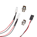 2 LED 5mm RC Car LED Lamp White Light Set for Traxxas Hsp