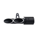 Motorcycle Aluminum Exhaust Pipe Muffler Silencer Black For Yamaha R6 2006-2015