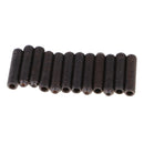 12Pcs Electric Iron Guitar Saddles Hexagon Screws/Tremolo Bridge Hex Screws Black M3*12mm