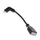 90 Degree Right Angle Mini HDMI Male to HDMI Female Adapter Converter Cable