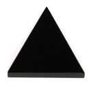 7cm Collectible Crystal Stone Obsidian Pyramid Gemstone Power Office Decors